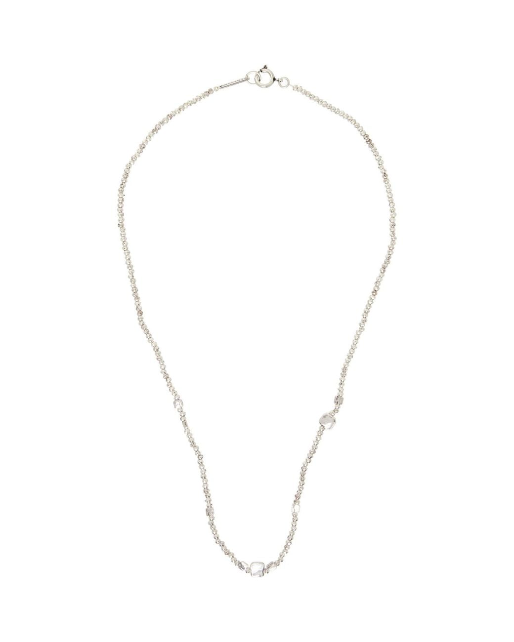 Isabel Marant Metallic Tin Necklace for men
