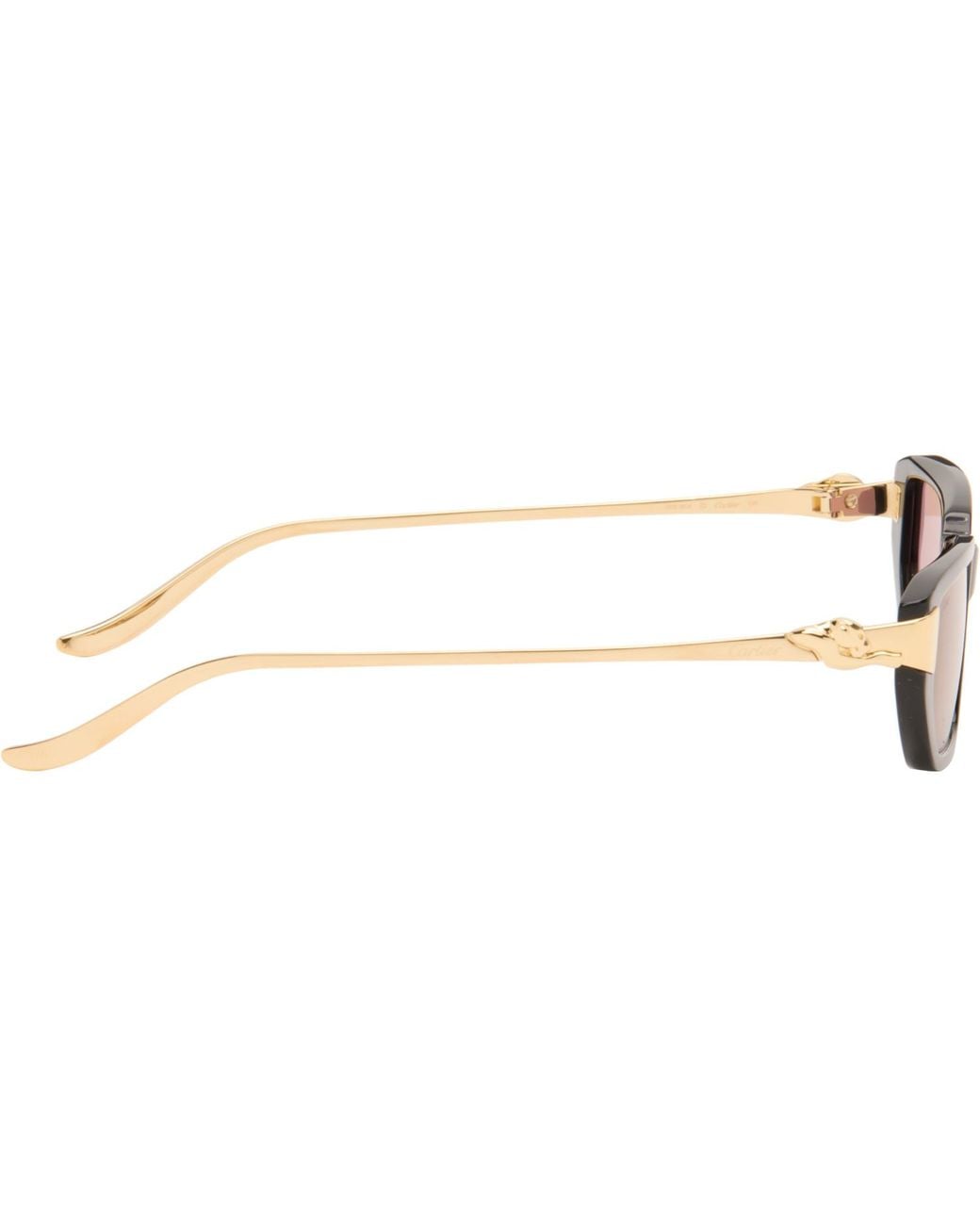 Cartier Pink 'Panthère De Sunglasses