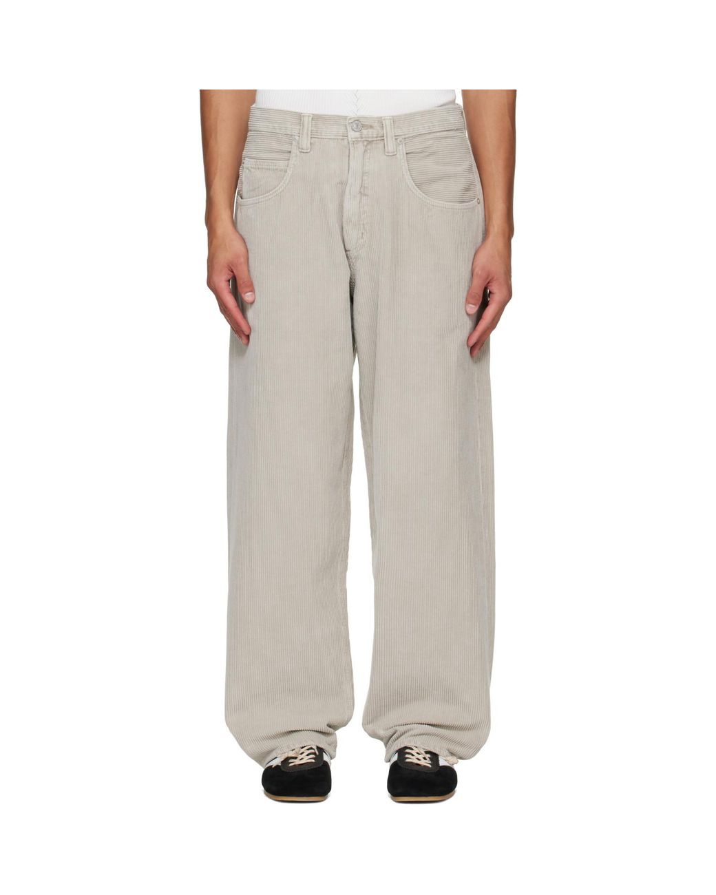 Agolde Gray Fusion Trousers for men
