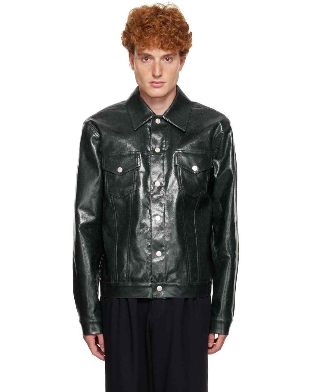 Hope Leather Jacket in Black for Men | Lyst