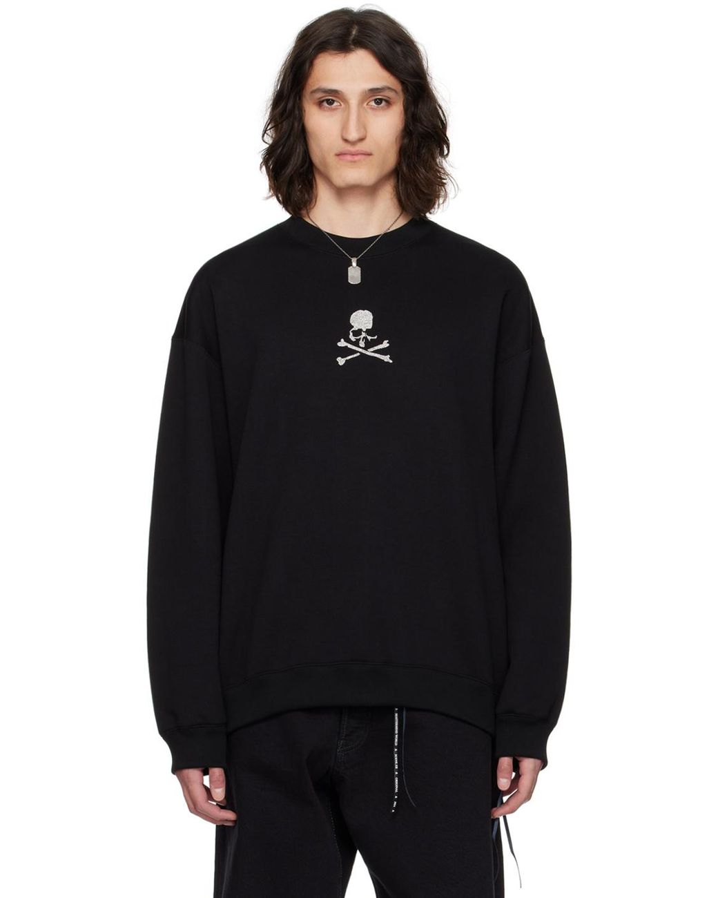 MASTERMIND WORLD Boxy Fit Sweatshirt in Black for Men Lyst