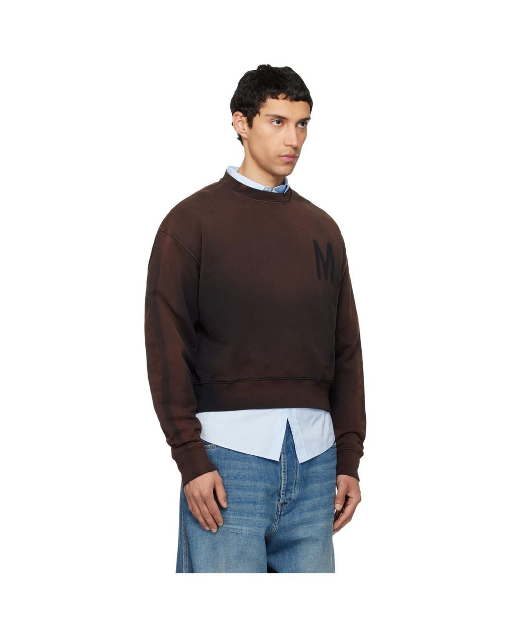 Moschino Black Logo Sweatshirt for men