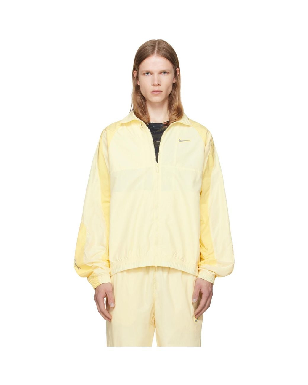 Nike Yellow Nocta Edition Northstar Nylon Tracksuit Jacket for men