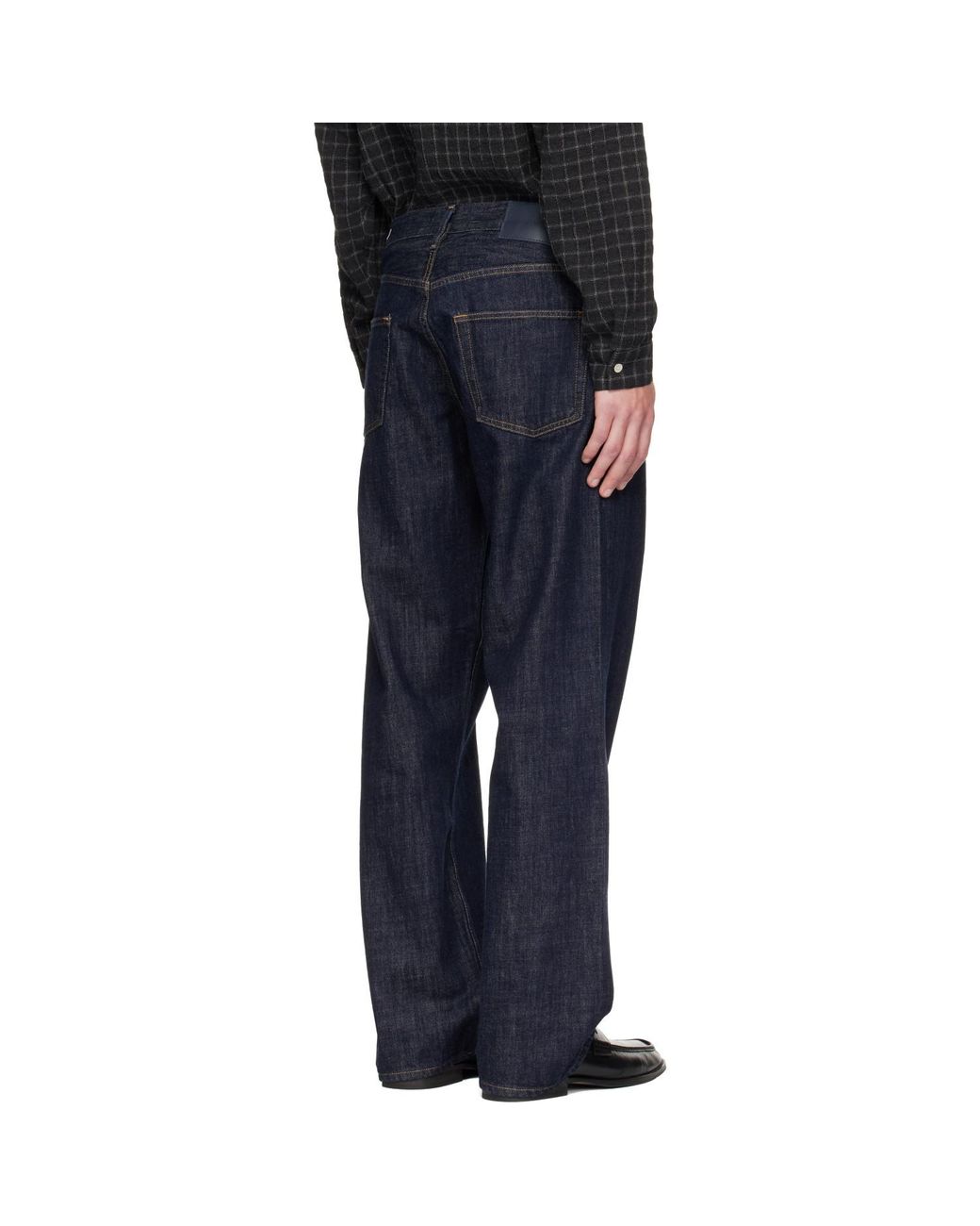 sunflower Blue Loose Jeans for men