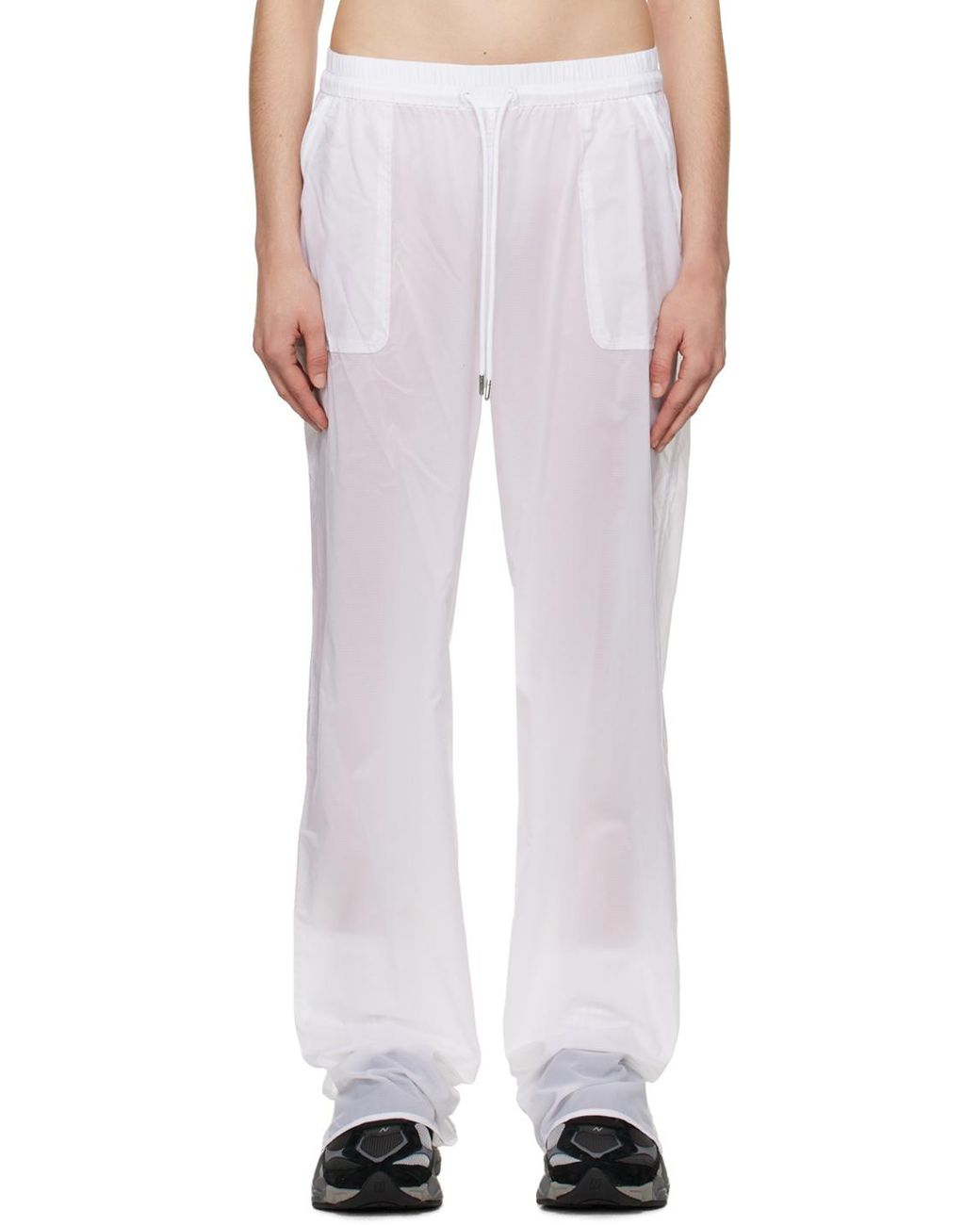 Alo Yoga Cloud Nine Trousers in White