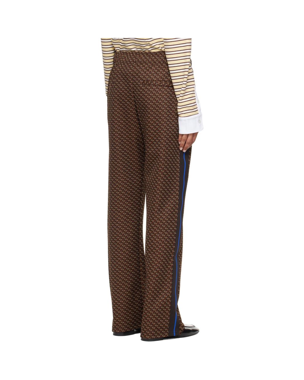 Wales Bonner Brown Mudra Lounge Pants