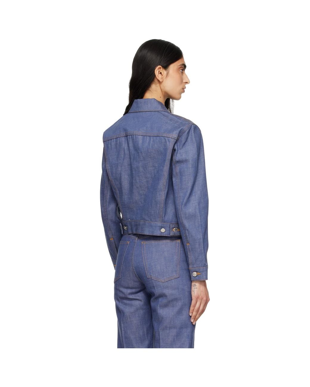 A.P.C. Blue Dion Denim Jacket