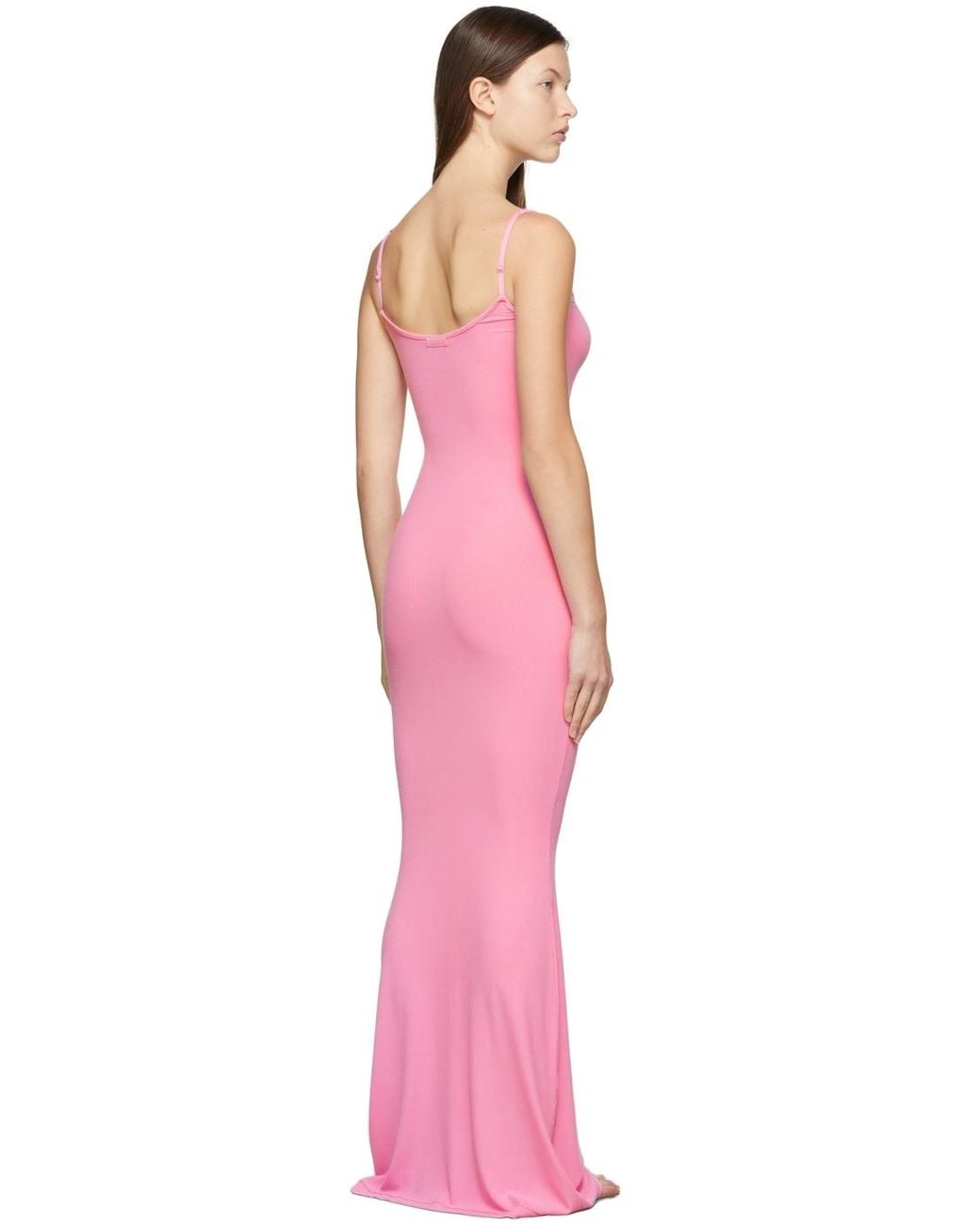 Skims Soft Lounge Slip Dress in Pink | Lyst Canada