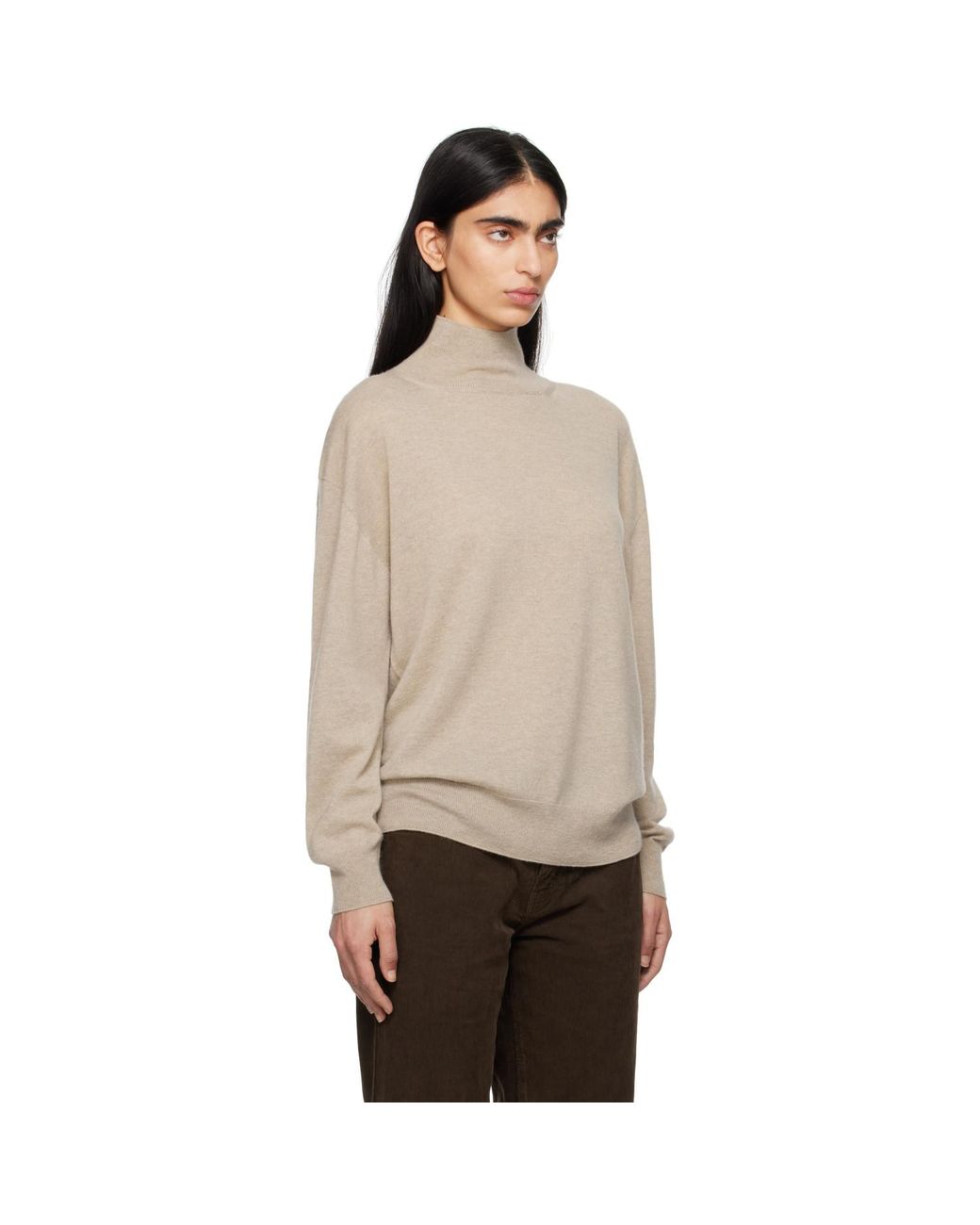 The Row Natural Jabari Turtleneck