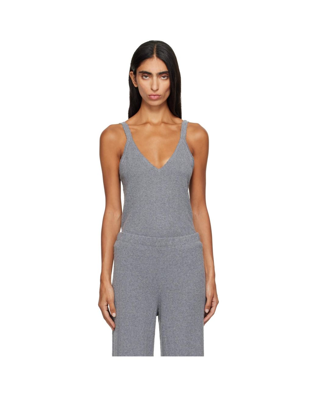 Lisa Yang Purple Suni Tank Top