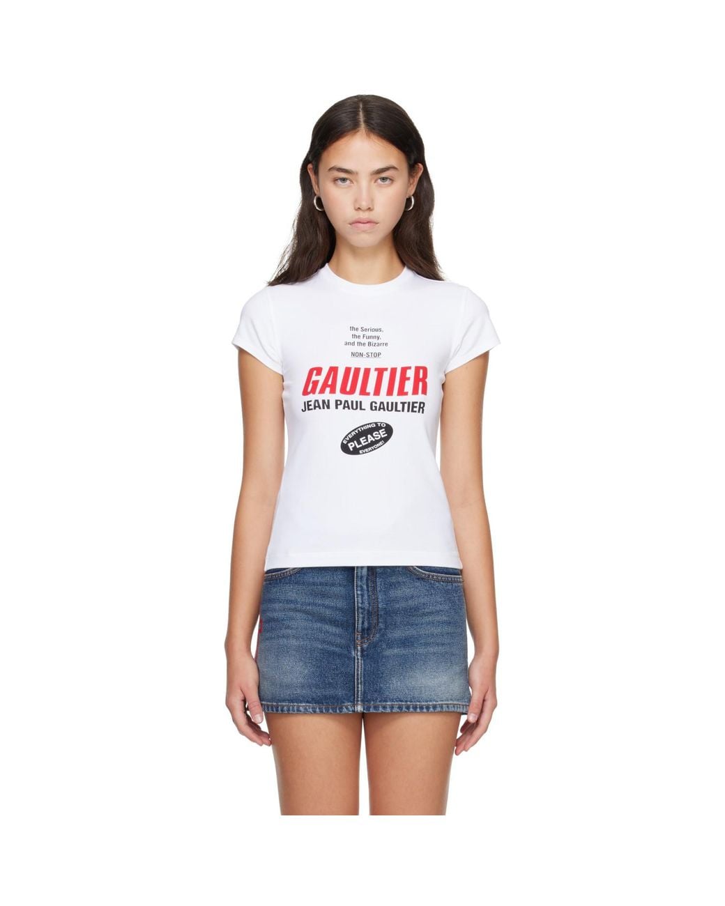 Jean Paul Gaultier Blue 'The Gaultier' Baby T-Shirt