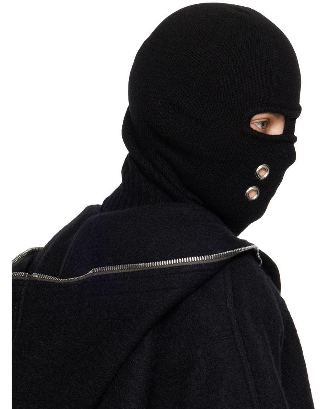 Rick Owens Gimp Balaclava in Black | Lyst