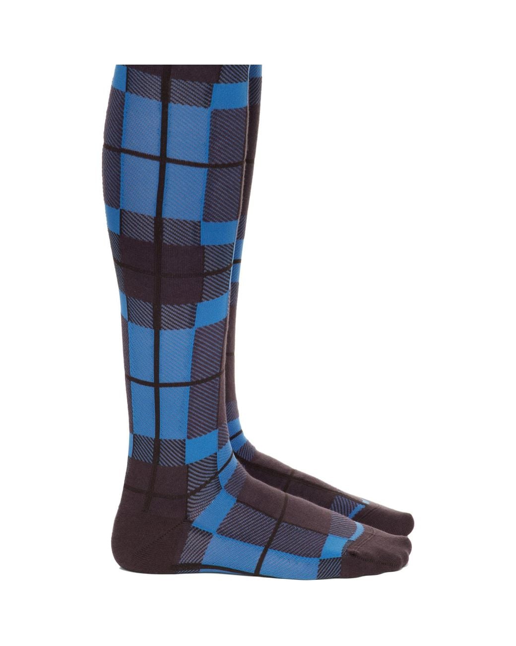 Vivienne Westwood Blue Over The Knee Socks