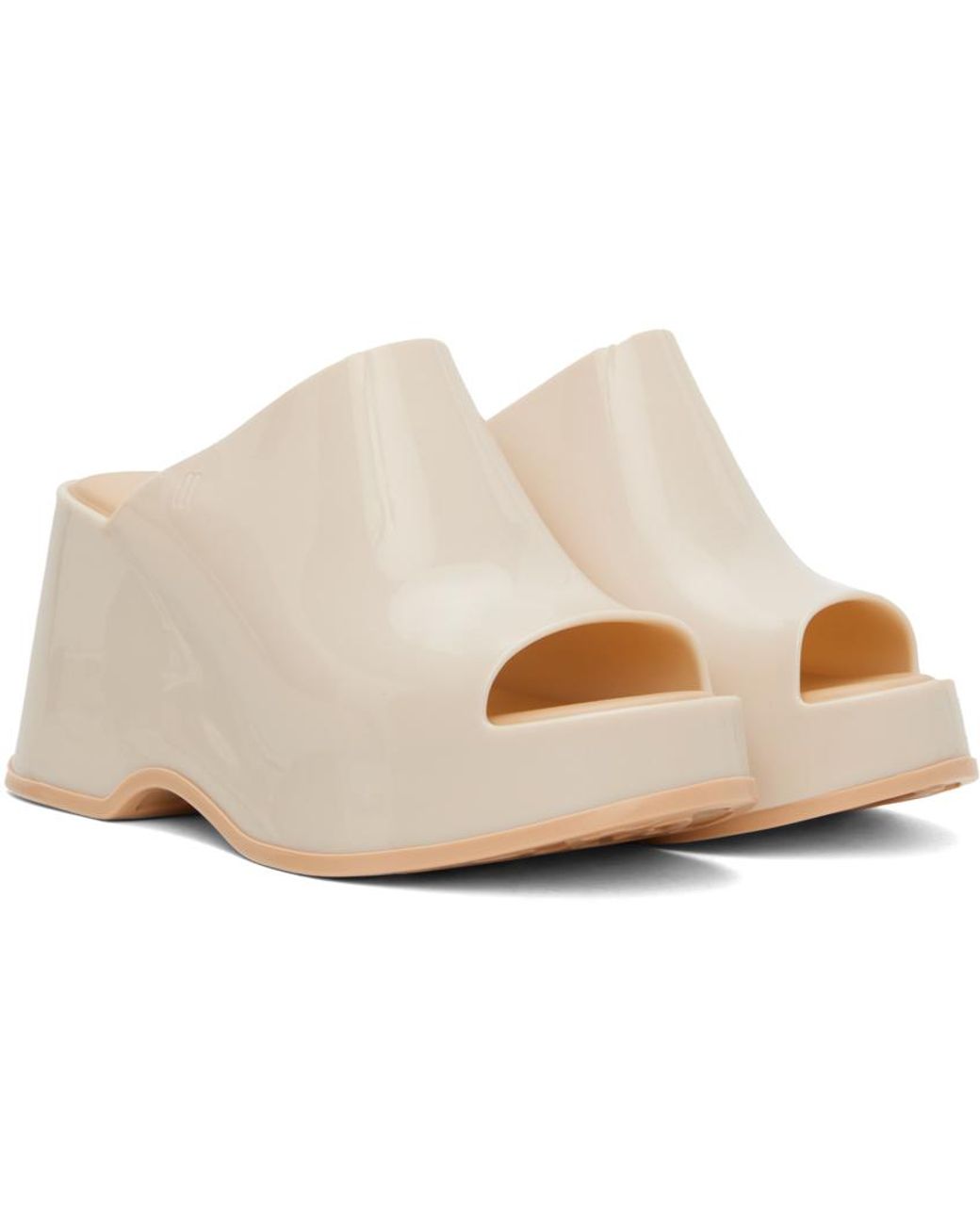 Patty heeled outlet wedge slide