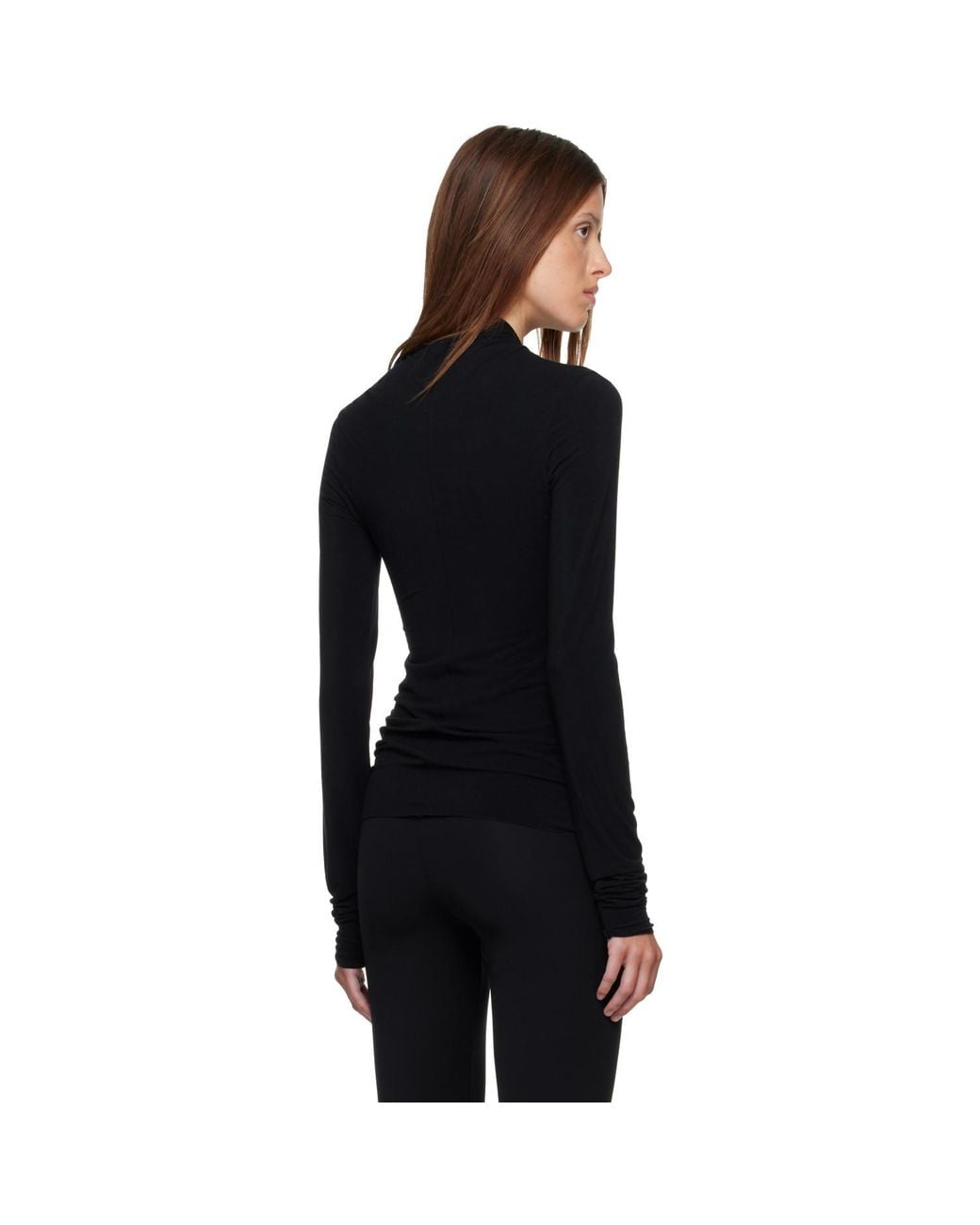 Rick Owens Black Tower Kairo Ls T-Shirt