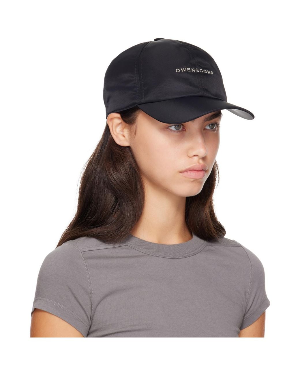 Rick Owens Blue Tower Baseball Cap