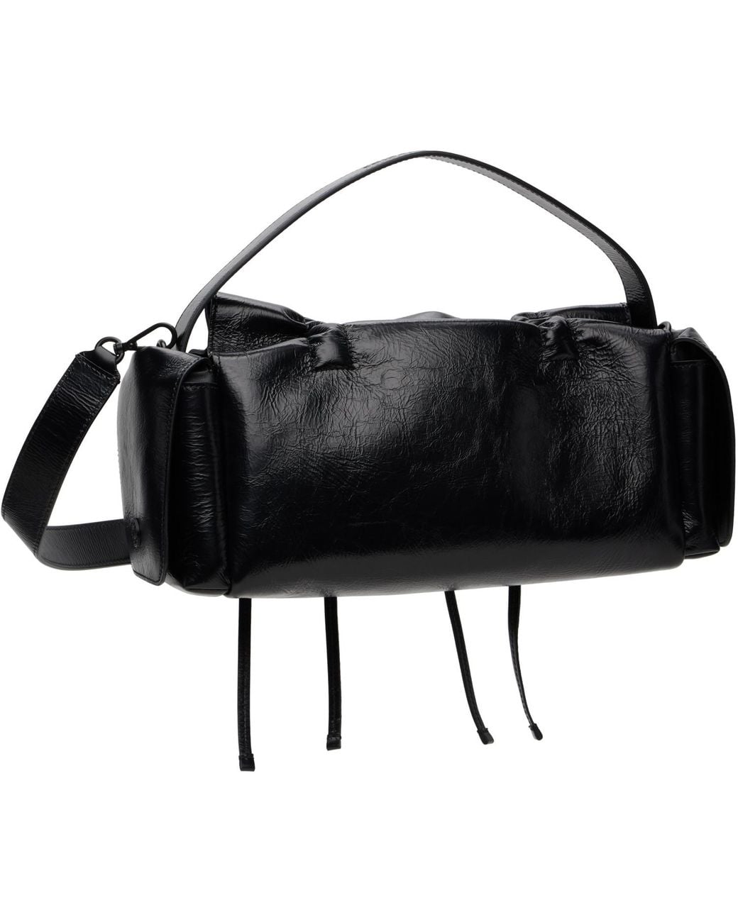 Acne Black Multipocket Shoulder Bag