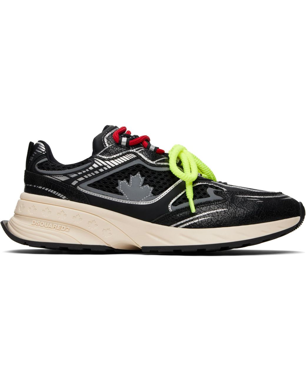 DSquared² Black Sprinter Sneakers for men