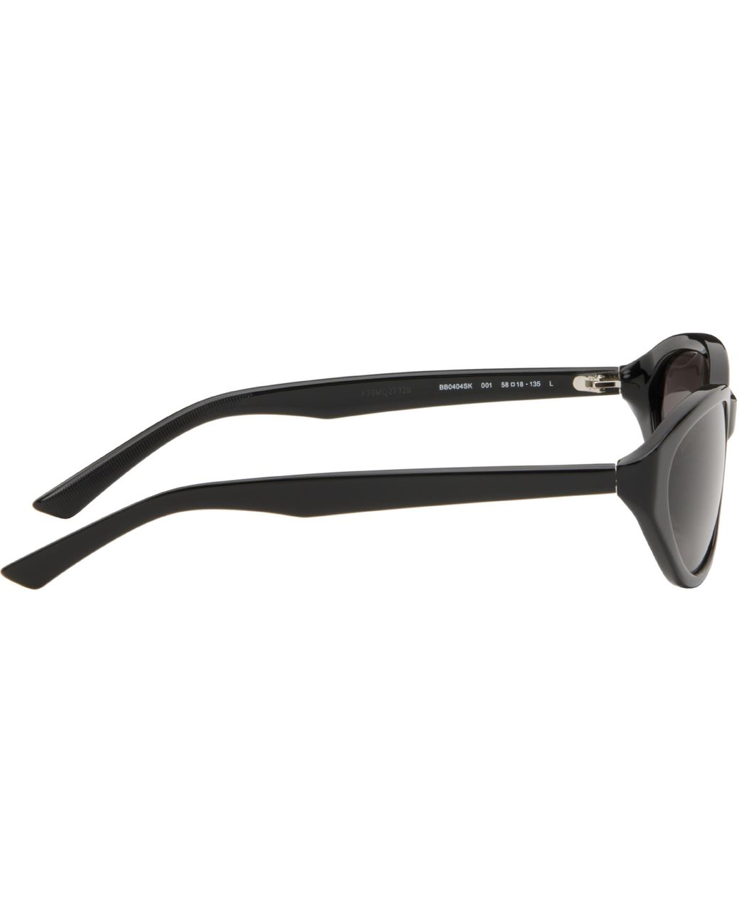 Balenciaga Neo Oval 2.0 Sunglasses in Black | Lyst