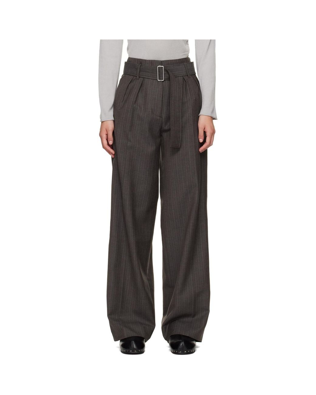 Our Legacy Gray Soar Trousers