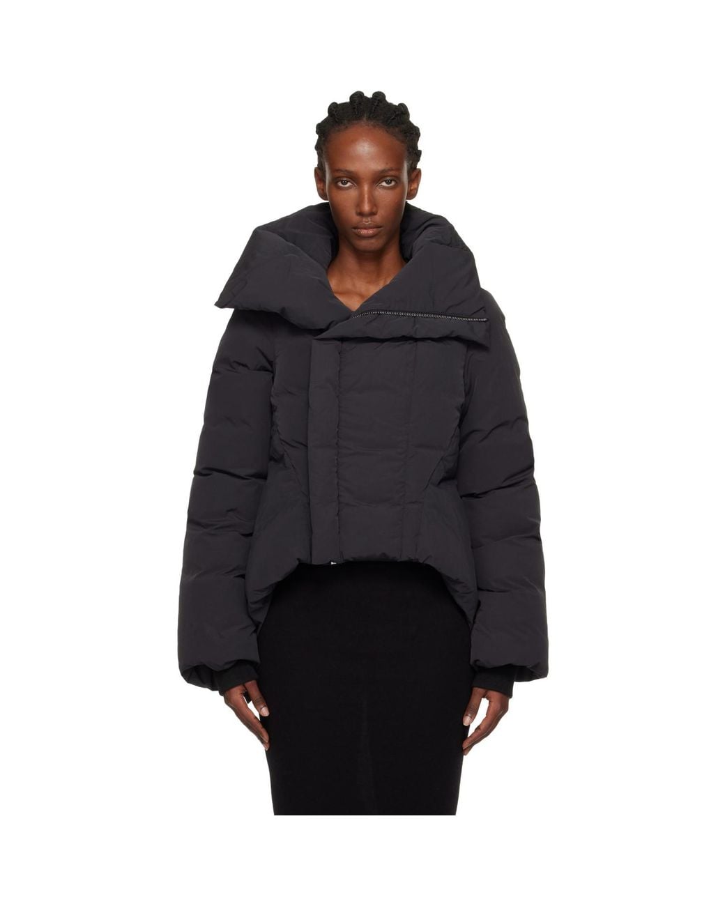 Rick Owens Black "Naska" Down Jacket
