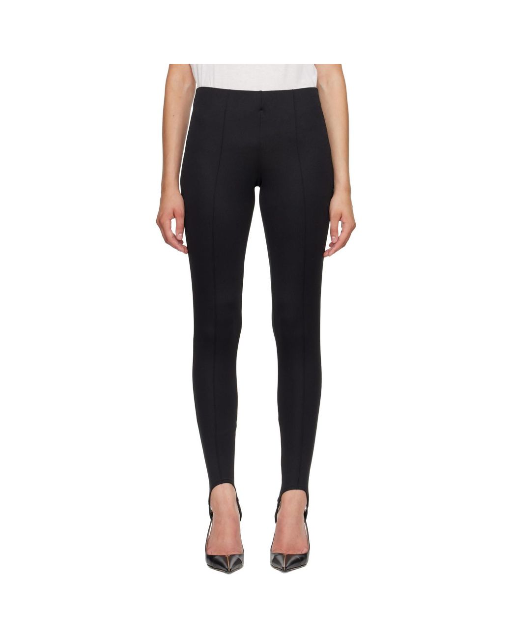 Frankie Shop Blue Caserta Stirrup Leggings