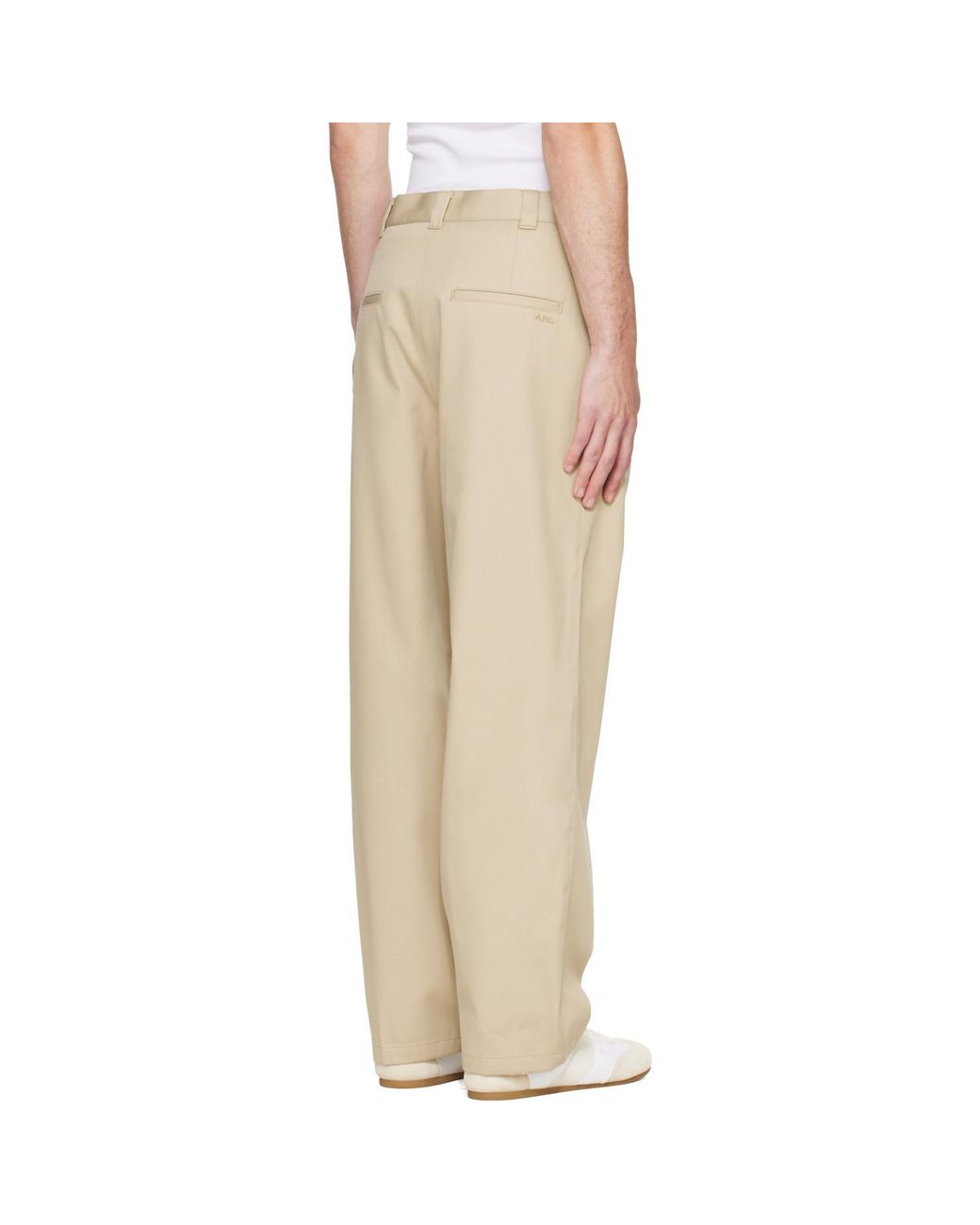 A.P.C. Natural Ricky Trousers for men