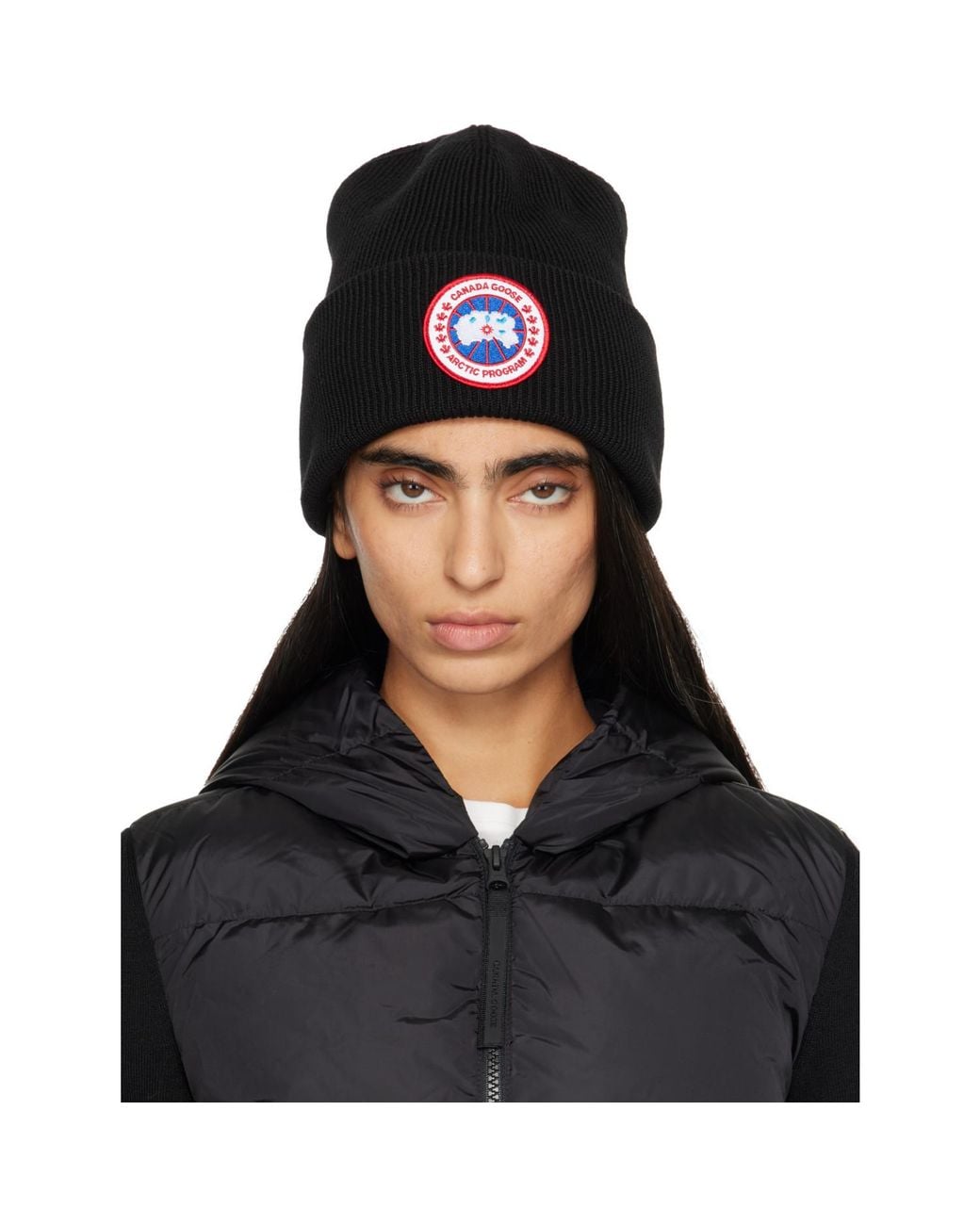 Canada Goose Black 'Arctic Toque' Beanie