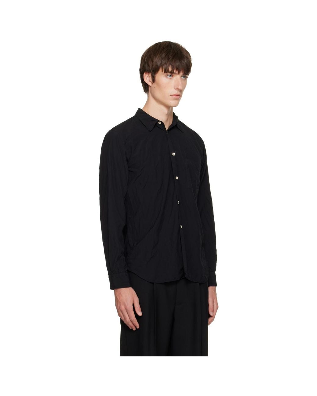 Comme des Garçons Black Broad Thick Shirt for men