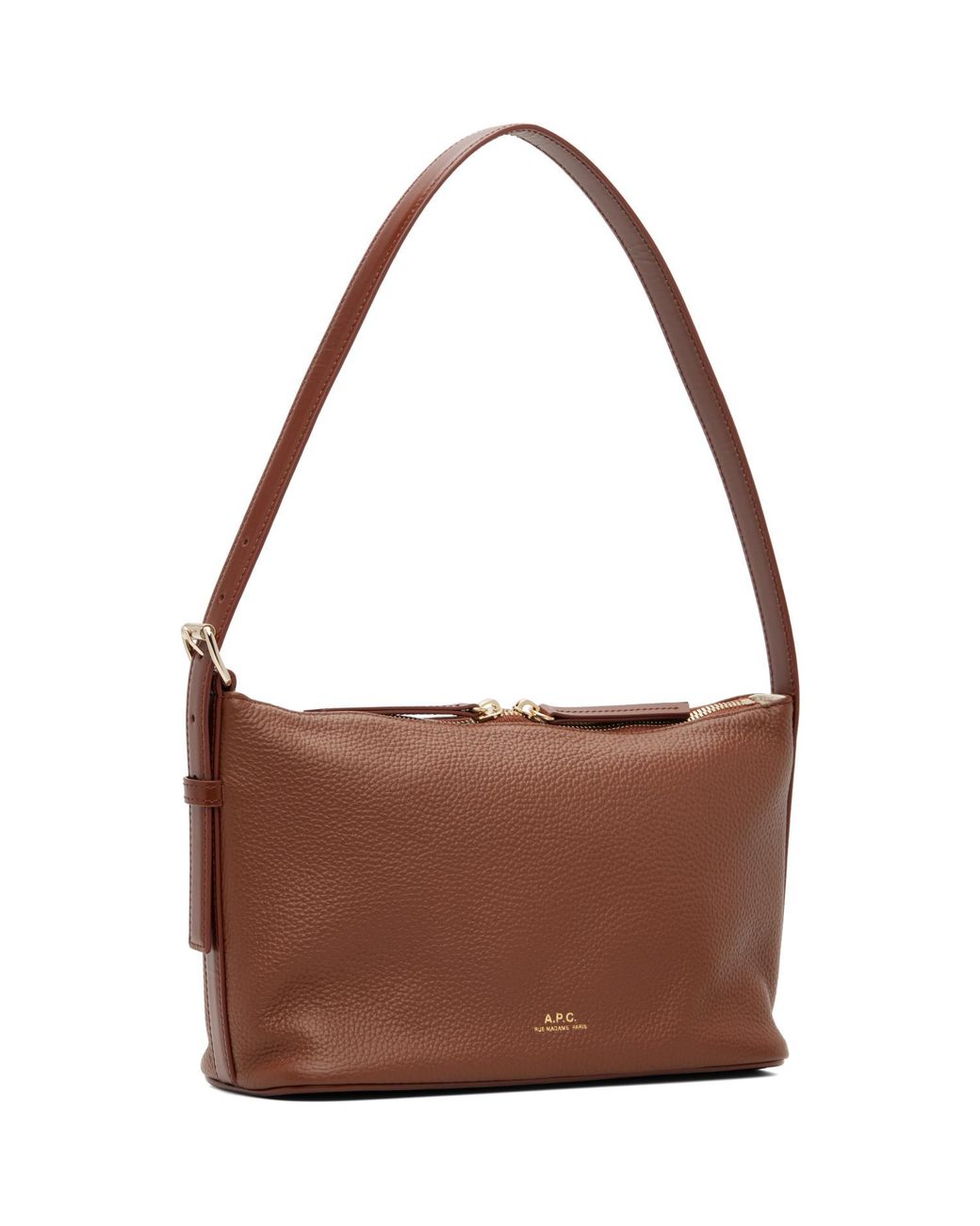 A.P.C. Brown Vera Shoulder Bag