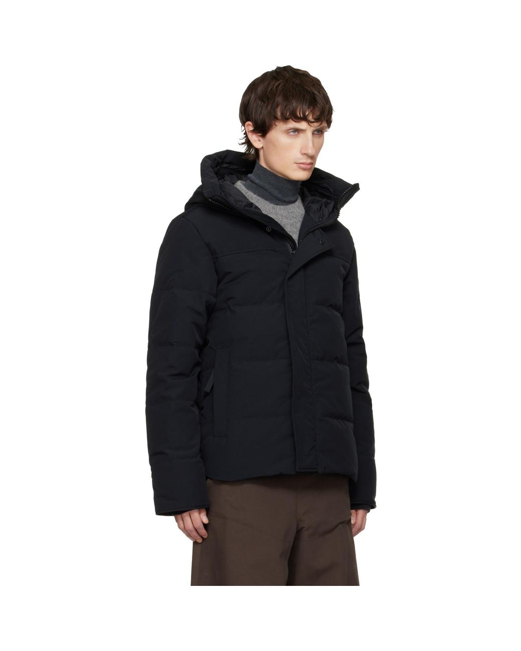 Canada Goose Black Macmillan Down Jacket for men