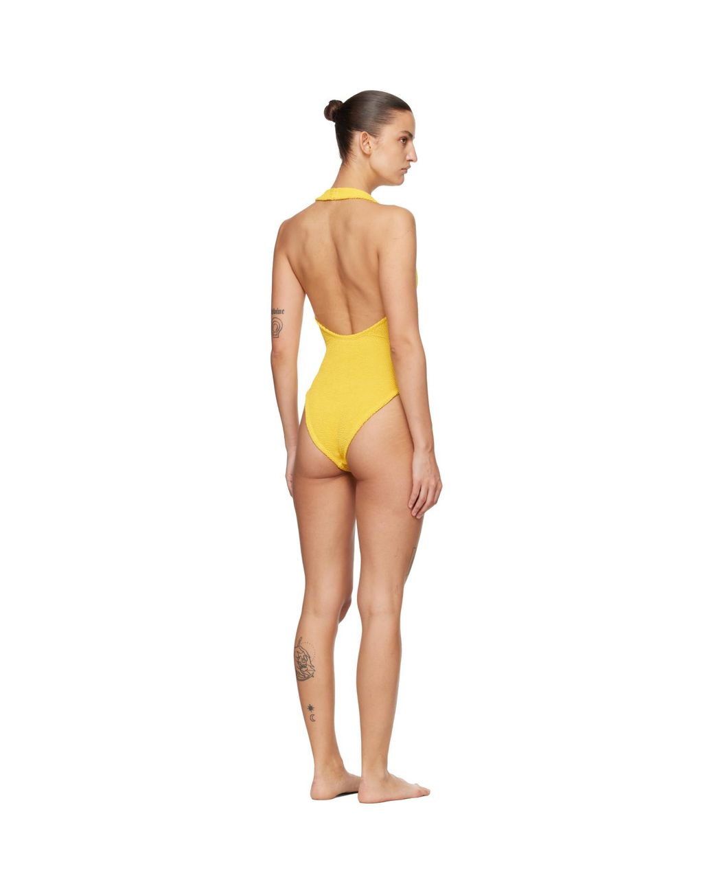 Hunza G Yellow Sandy Swimsuit