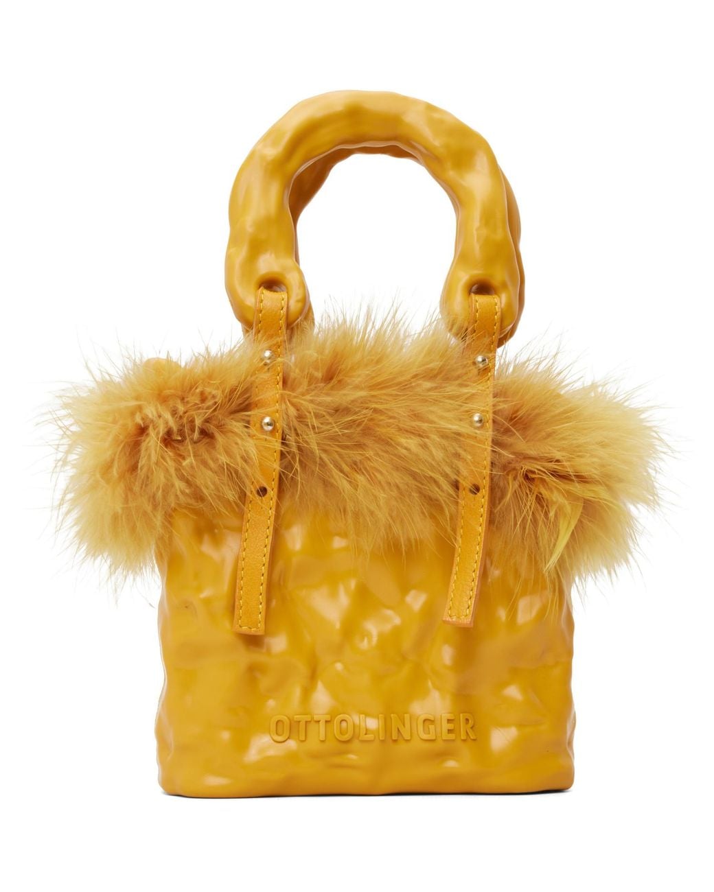 OTTOLINGER Yellow Signature Fluff Ceramic Bag