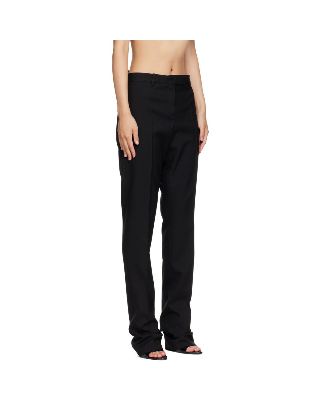 Calvin Klein Black Erin Trousers