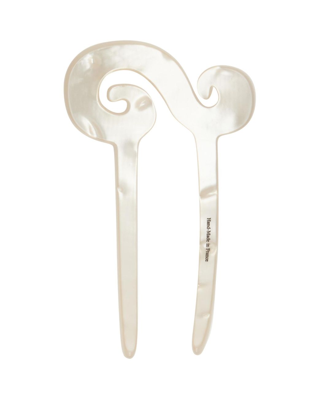 MERRMA Natural Ssense Exclusive Off- Spiral French Hair Pin