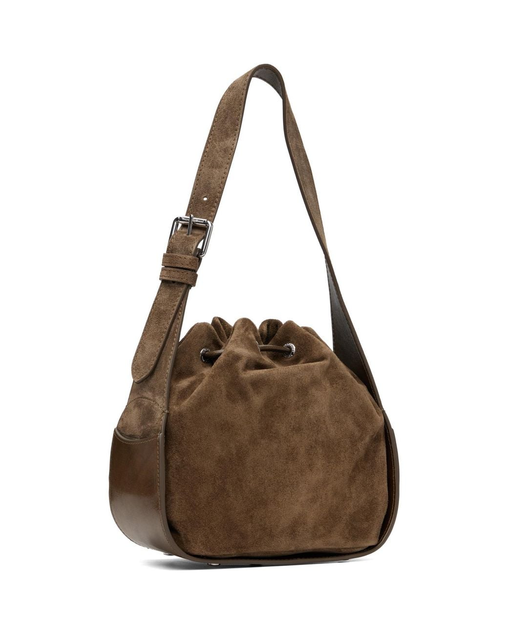 Vivienne Westwood Brown Khaki Stacey Bucket Bag