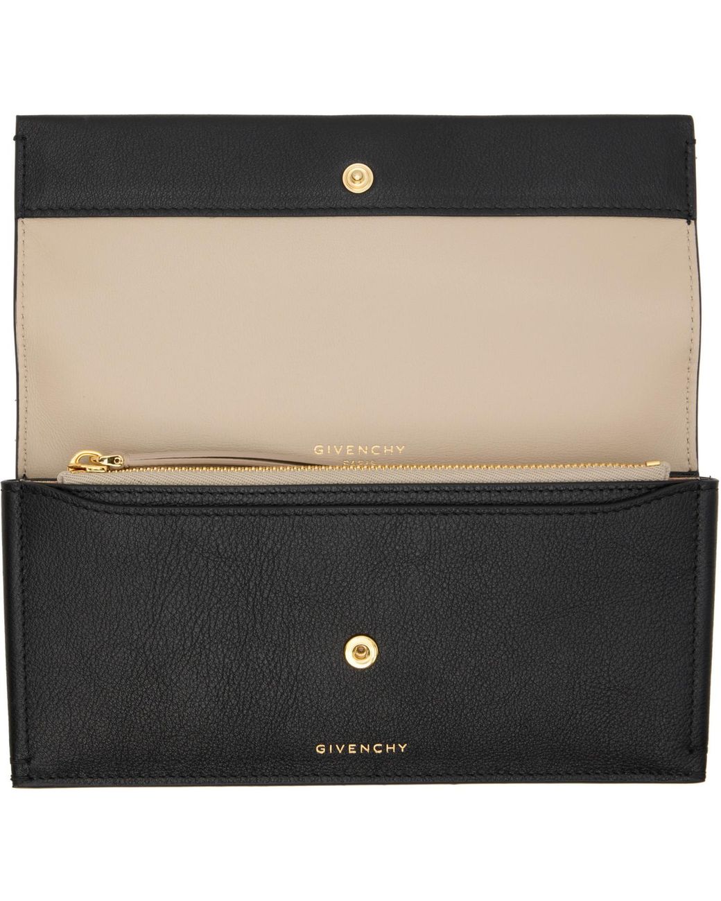 Givenchy Black Day Long Wallet
