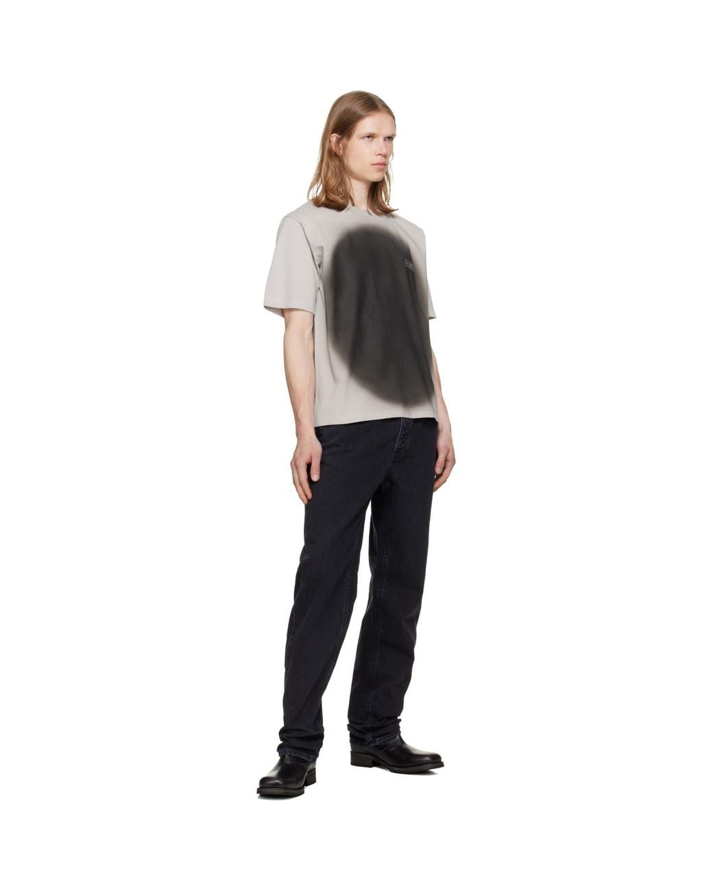 Nudie Jeans Black Rad Rufus Jeans for men
