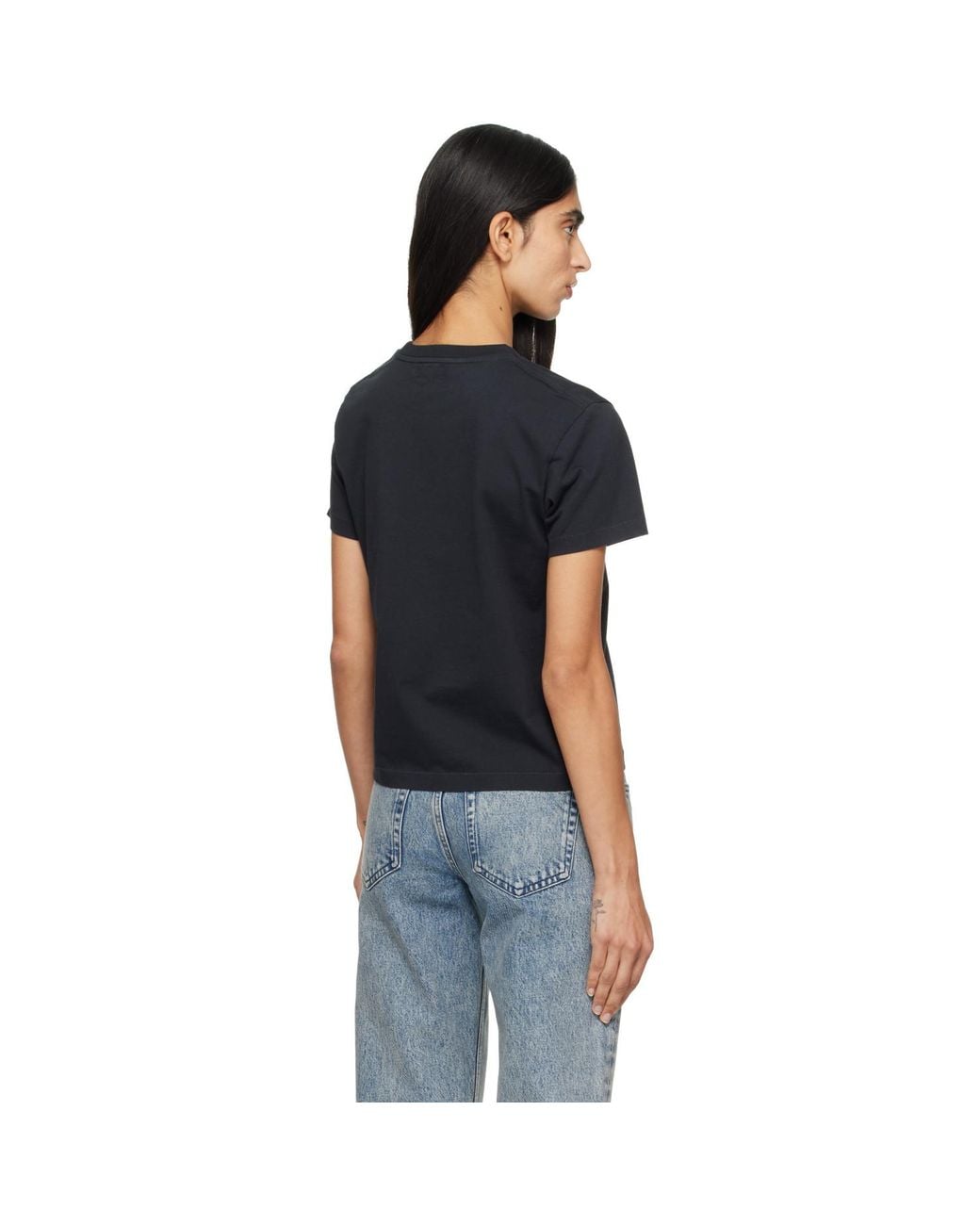 Anine Bing Black Shelley Studio T-Shirt