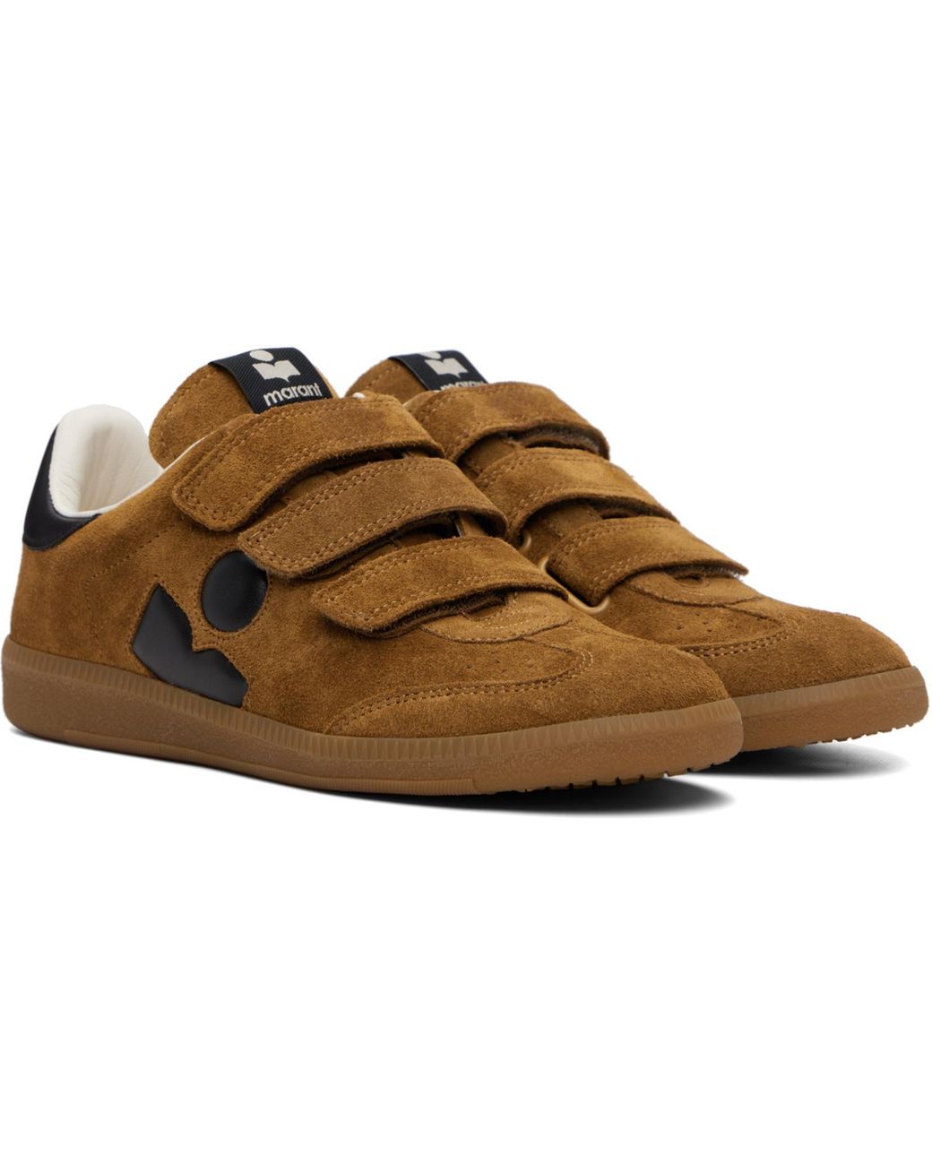 Isabel Marant Brown Tan Beth Sneakers