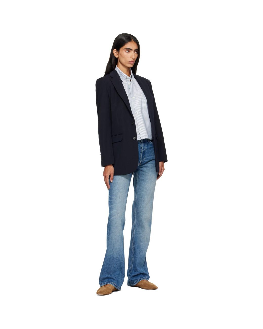 A.P.C. Blue Annie Blazer