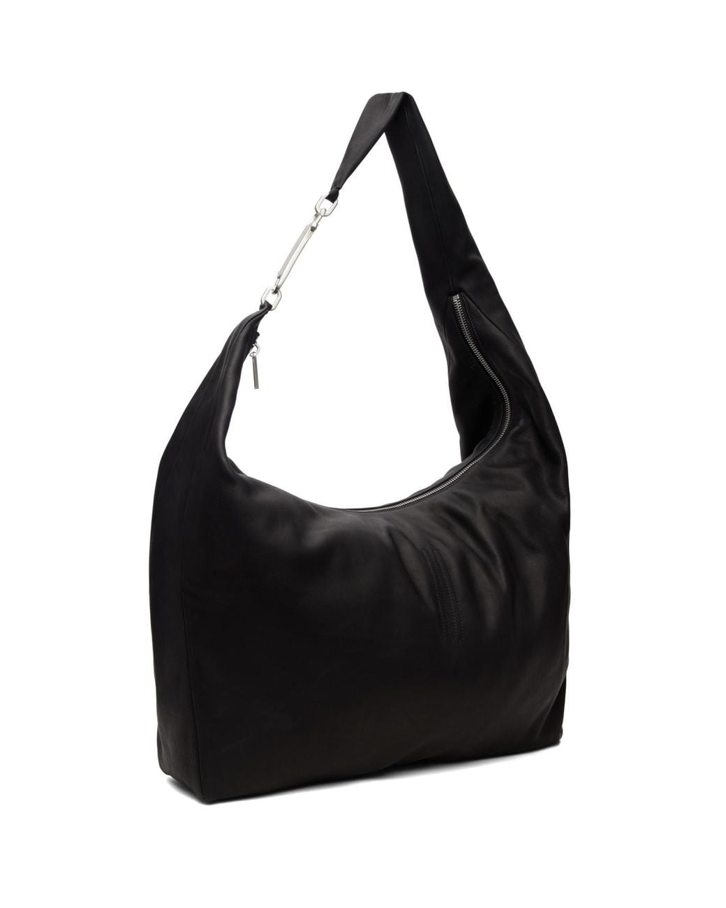 Rick Owens Black Tower Runway Gemini Bag