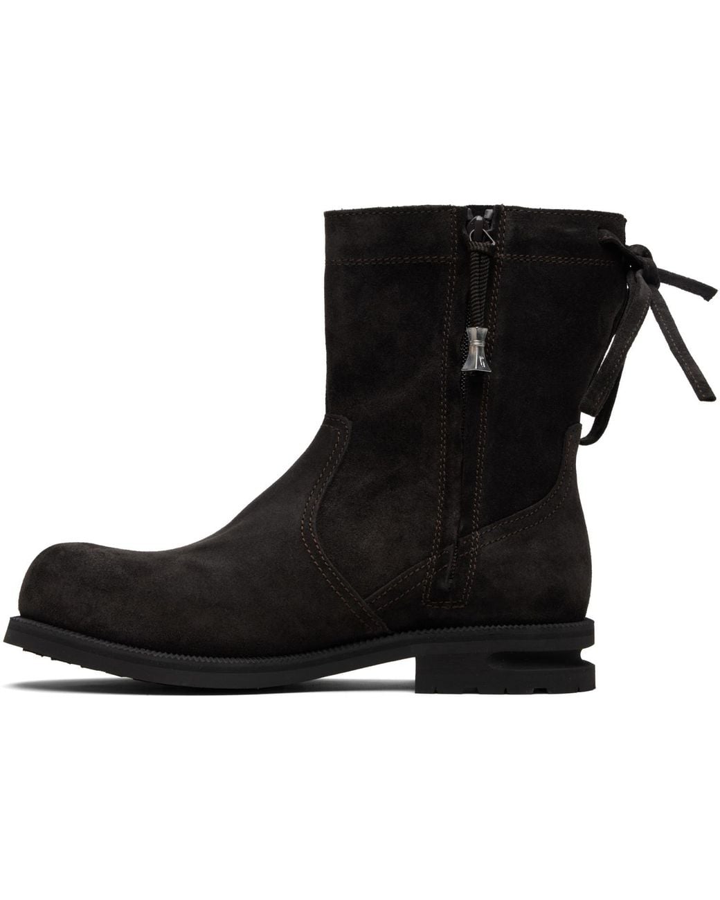 Kiko Kostadinov Black Farkas Boots for men