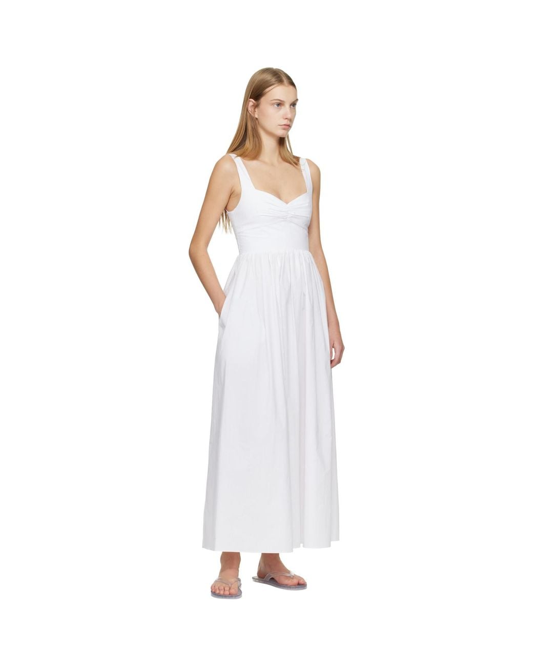 Matteau Black Bralette Midi Dress