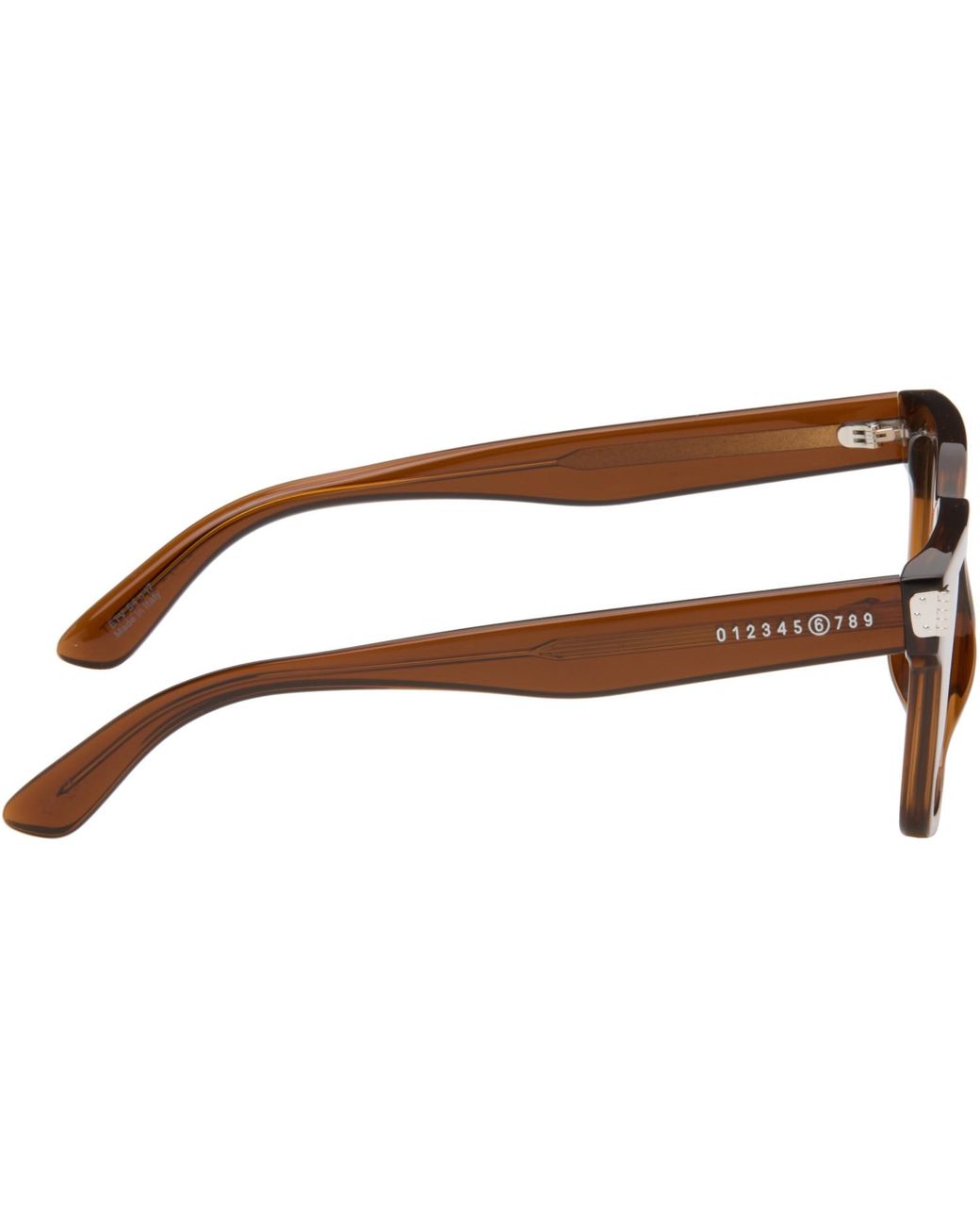 MM6 by Maison Margiela Brown 15 Sunglasses