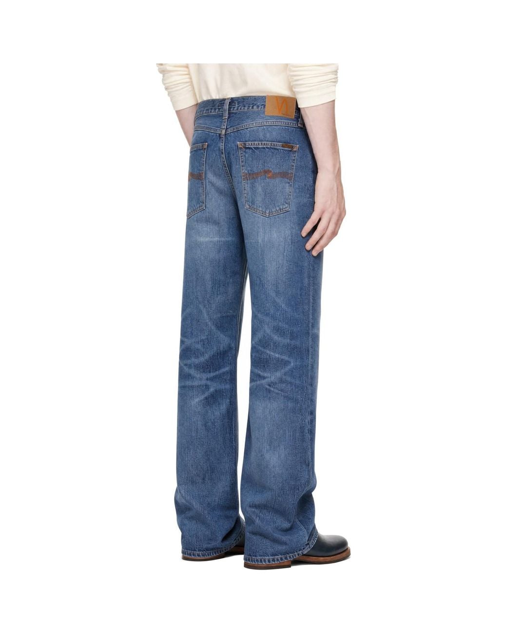 Nudie Jeans Blue Tuff Tony Jeans for men