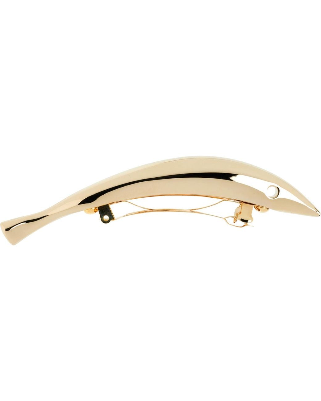 Bottega Veneta Metallic Sardine Hair Clip