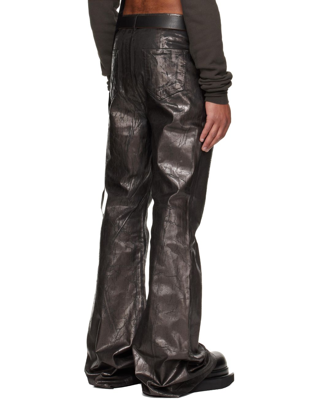 Rick Owens Concordians Bolan Bootcut Jeans in Black for Men | Lyst UK