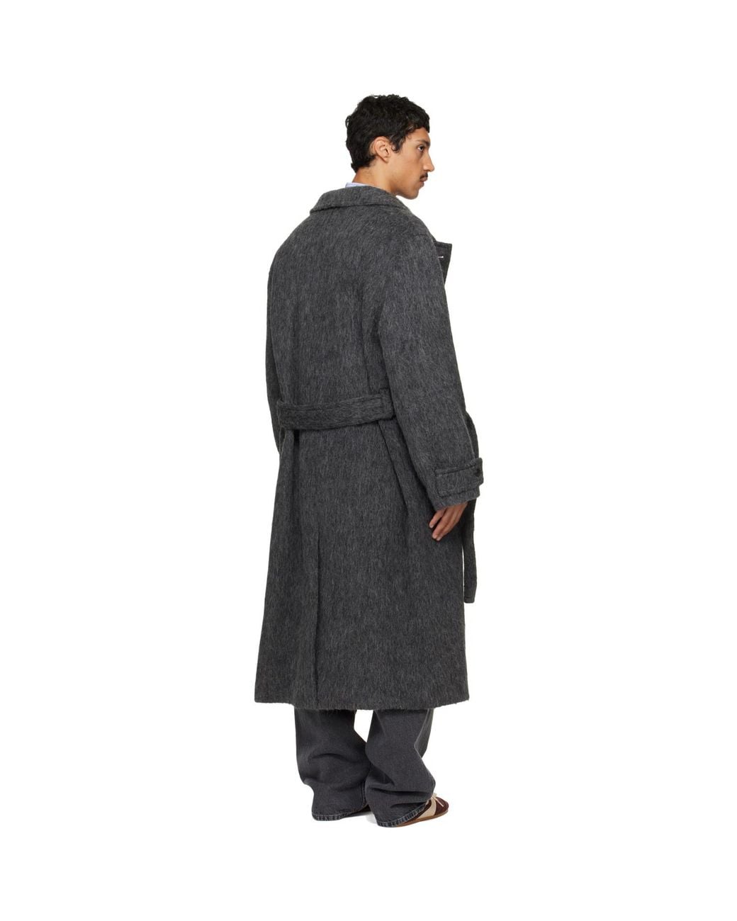 MMIC Black Rufus Field Coat for men