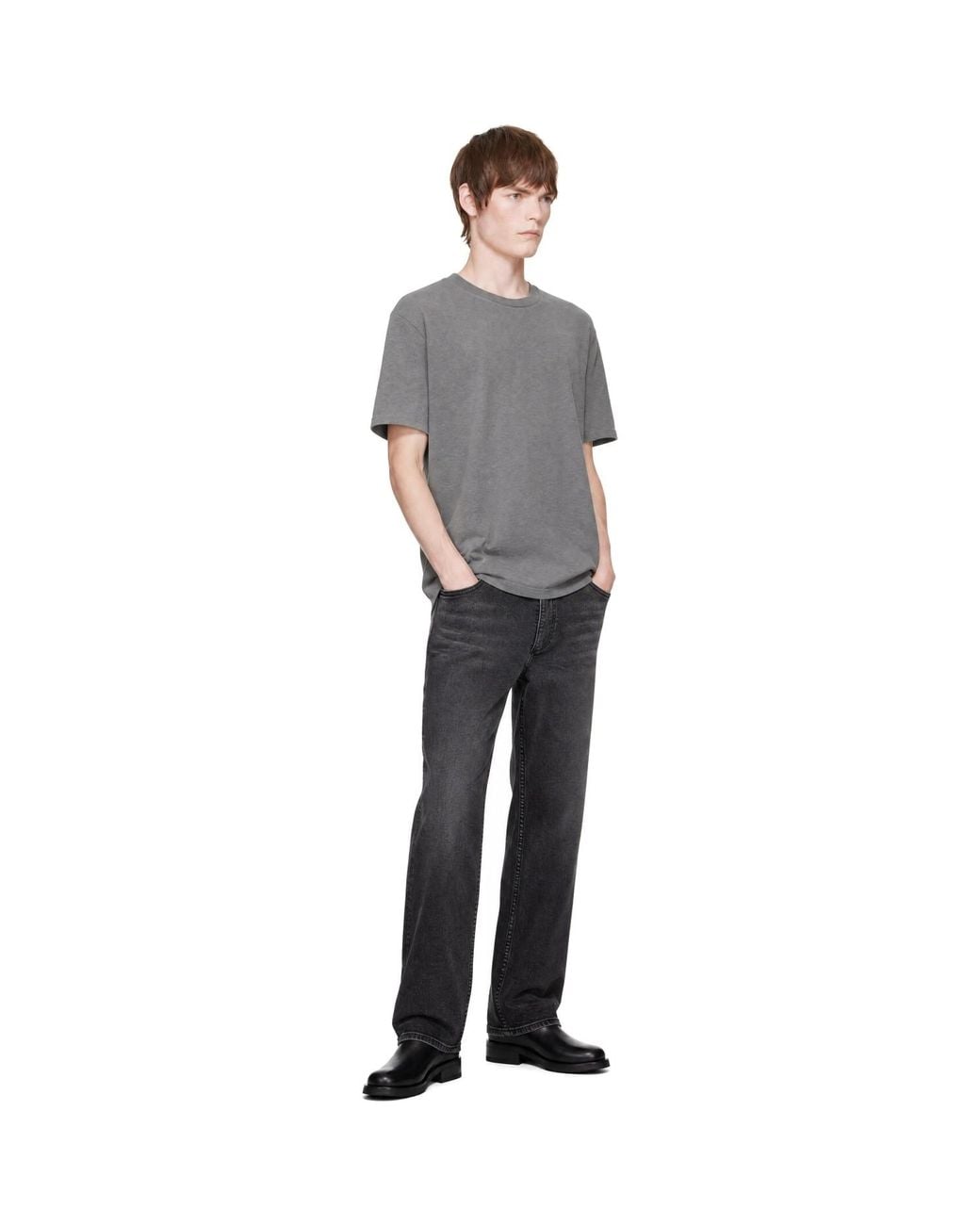 Rag & Bone Black Fit 3 Athletic Jeans for men